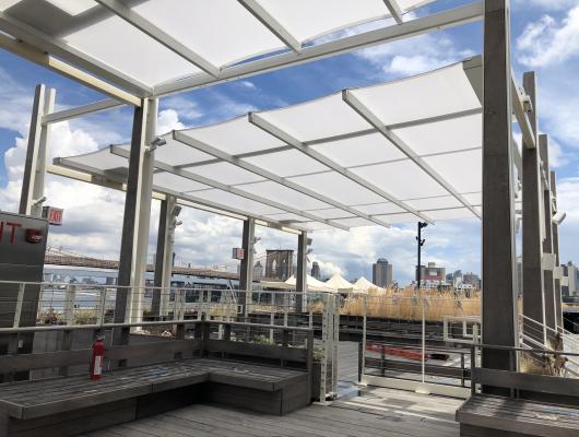 Retractable Fabric Roof Awning