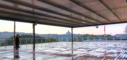 Retractable Fabric Roof Awning