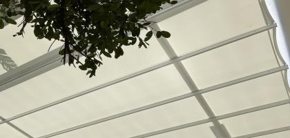 Retractable Fabric Roof Awning