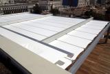 Retractable awning roof 