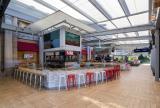 Retractable awning at Beer Park Las Vegas