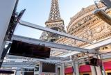 Retractable awning at Beer Park Las Vegas