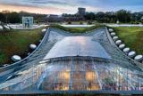 Rectractable roof at CAS Atrium