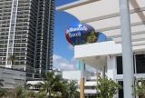 Retractable awning at The Beach Club Hallandale