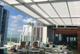 Retractable awning at Kimpton Tryon Park Hotel