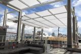 En-Fold Awning at rooftop restaurant