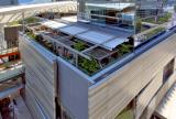 Retractable awning at Quinto La Huella Restaurant